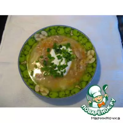Суп с овсянкой