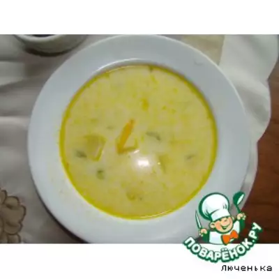Сырный супчик