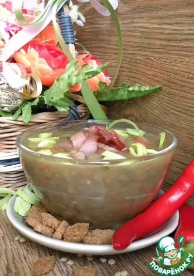 Австрийский чечевичный суп