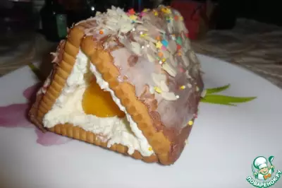 Торт "Шалаш Деда Мороза"