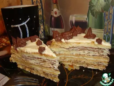 Торт "Наполеон в шоке"