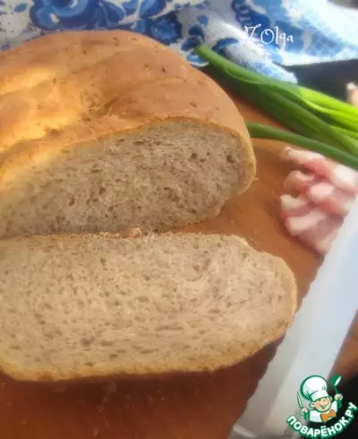 Гречневый хлеб на сыворотке
