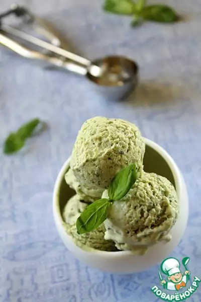 Мороженое базиликовое "Любимое"
