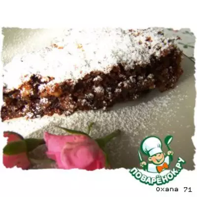 Шоколадно-орехово-Амареттный торт