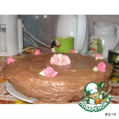 Шоколадный тортик "Удар по талии"