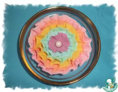 Украшение для торта "Цветик-семицветик"