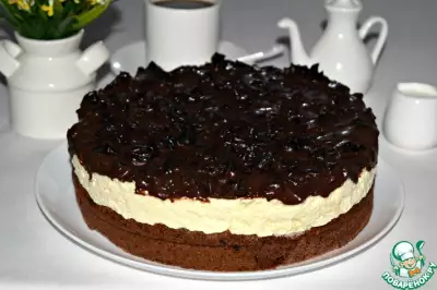 Шоколадный торт с черносливом "На счастье"