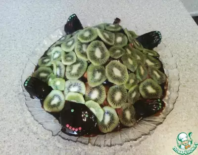 Торт "Изумрудная Черепаха"
