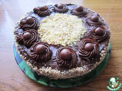 Шоколадно ореховый торт деметра