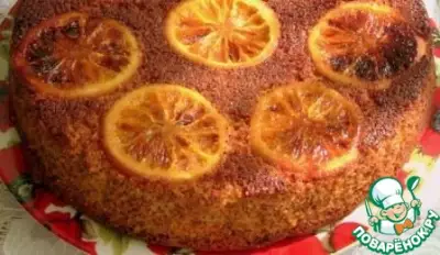 Апельсиновый торт с маком