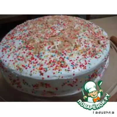 Легкий бисквит-торт «Радость»