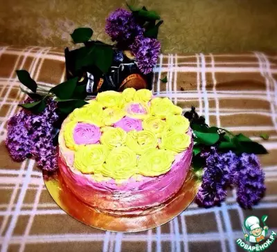 Бисквитный торт "Для принцесс"