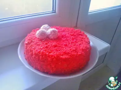 Красный бархатный торт