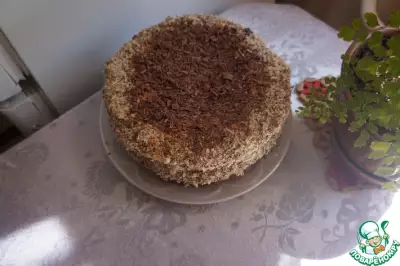 Торт "Мужской идеал"с орехами