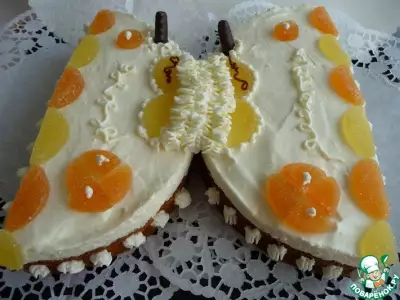 Торт "Весенняя бабочка-Schmetterlingstorte"