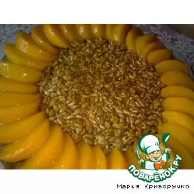 Постный кукурузный пирог с маком Подсолнух