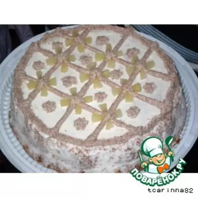 Торт Нежный ананас