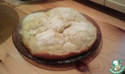 Пирог с яблоками "Неженка"