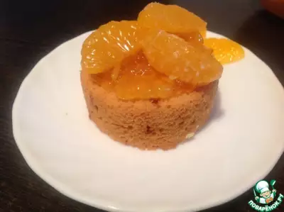 Апельсиново-миндальные кексы