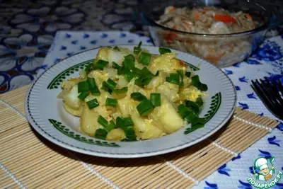 Пряный картофель с луком "По-крестьянски"