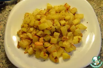 Картофельные кубики