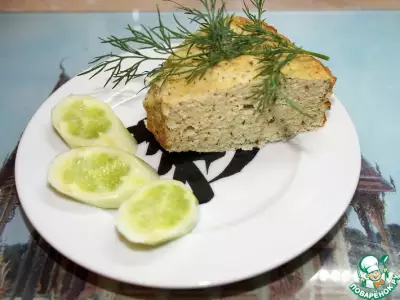 Пирог-суфле из куриной грудки "Дачный"