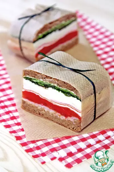 Прессованные сэндвичи в итальянском стиле