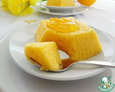 Пирожное-суфле "Оранжевая нежность"