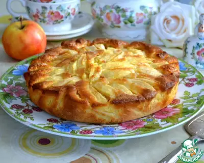 Итальянский деревенский яблочный пирог