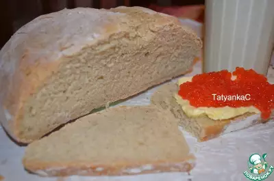 Кисломолочный хлеб с семолиной