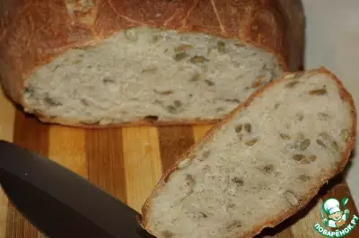 Домашний хлеб с семечками