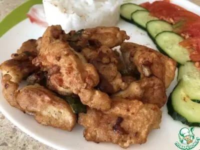 Куриные наггетсы по корейски
