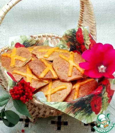 Печенье из цветной капусты и сыра