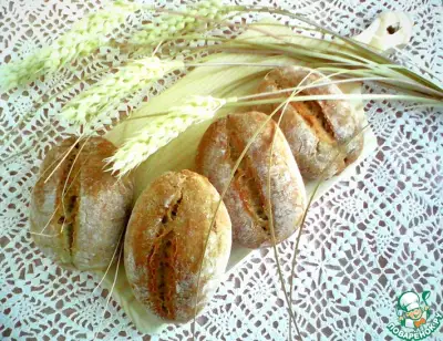 Булочки ржано-пшеничные