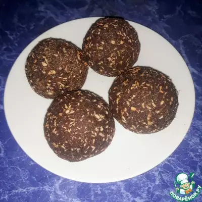 Полезные шоколадно-кокосовые булочки