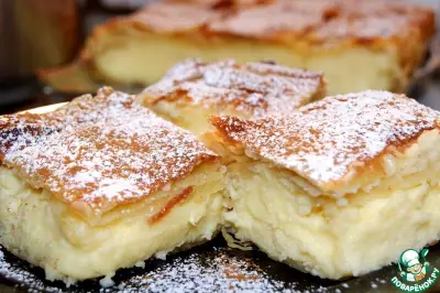 Бугаца-традиционный греческий пирог с кремом