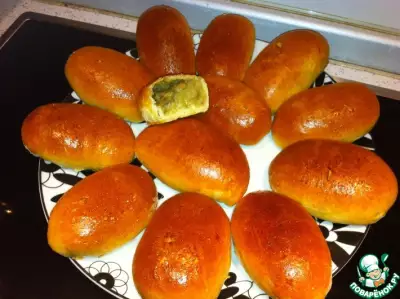 Нежные пирожки с картофелем и грибами