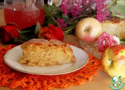 Яблочный пирог по рецепту немецких бабушек