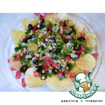 Салат с овощами "Мексиканский"