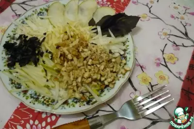 Салат с топинамбуром и сельдереем