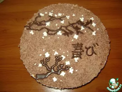 Вишнёвый пирог "Сакура"