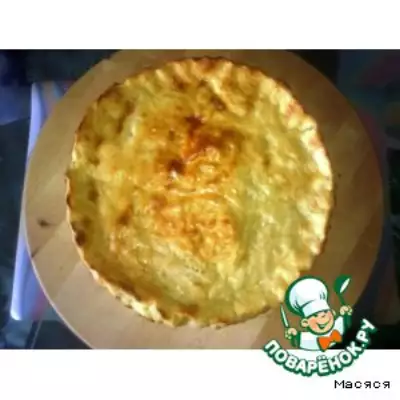 Пирог из картофельного теста