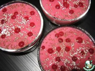 Фруктово-ягодный десерт "Весенний"