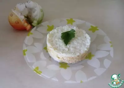 Салат "Невеста" с копченым сыром