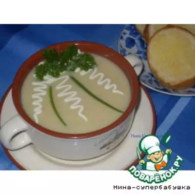 Суп "Вишисуаз" с чесночными гренками