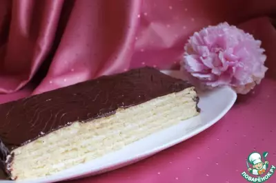 Торт шоколадно-песочный