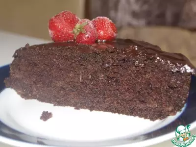 Шоколадный пирог с цуккини "Три шоколада"