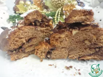 Рождественские шоколадные булочки