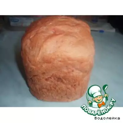 Свекольный хлеб из хлебопечки