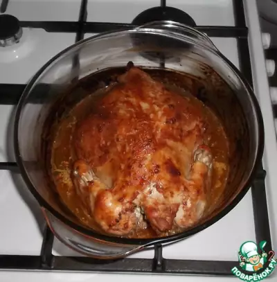 Курица в томатно-сметанном соусе